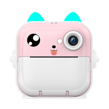 Children Instant Photo Camera 2.4inch IPS Screen Kids Digital Cameras Video Recording Photographic Take Pictures Girl Boy Gift