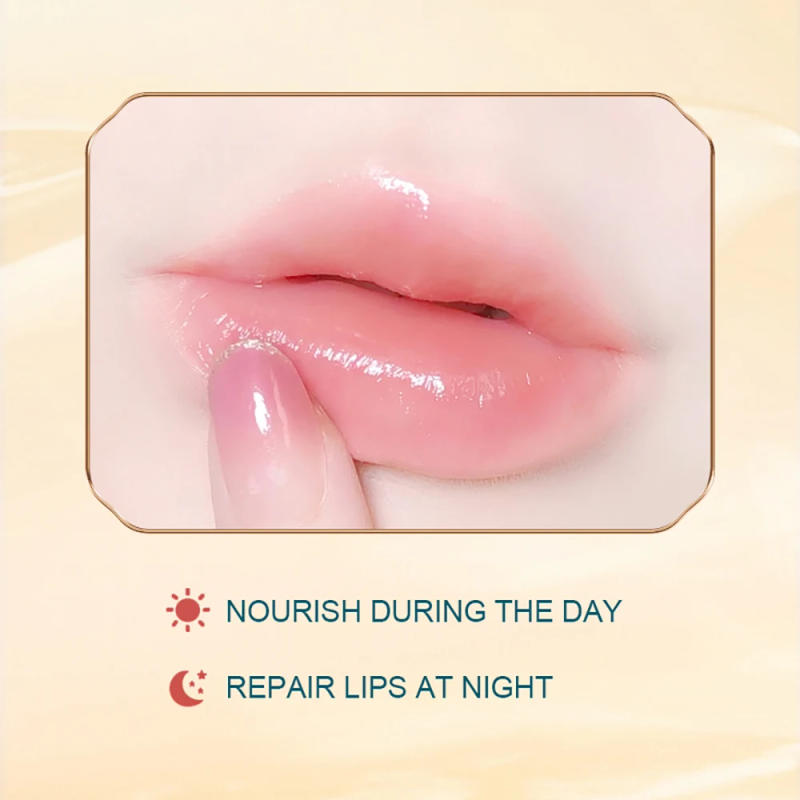 Description Picture 6 of item3 Pcs/Lot Moisture Lip Balm Long Lasting Moisturizing Temperature Change Lipstick Anti Aging Repair Lips Mask OCHEAL