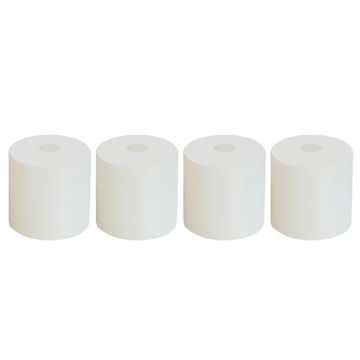 4-Piece High-temperature Silicone Solid Spacers Hot Bed Leveling Column 3D Printer Accessories for CR10 CR10S Ender3