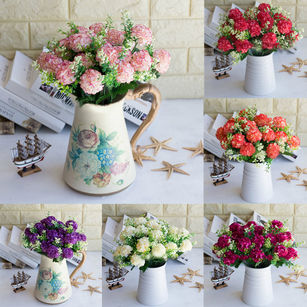 1 Bouquet Artificial Fake Chrysanthemum Flower Plant Home Office Party Decor