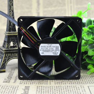 SSEA New Fan For NMB-MAT7 3610KL-05W-B59 24V 0.23A 9225 3-wire Inverter Fan Cooling Fan 92*92*25mm