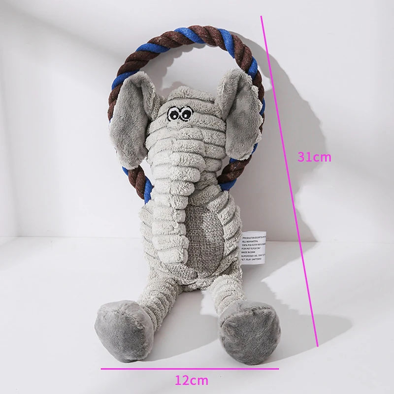 Animal Shaped Dog Plush Toys