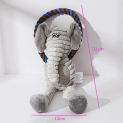 Animal Shaped Dog Plush Toys Small Medium Pets Training Chew Squeaky Toy Supplies