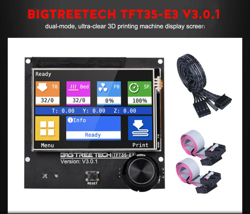 Description Picture 4 of itemBIGTREETECH SKR MINI E3 V3.0 MotherBoard TFT35 E3 V3.0 Touch Screen TMC2209 Driver For Ender3/5 Pro CR10 Upgrade 3D Printer
