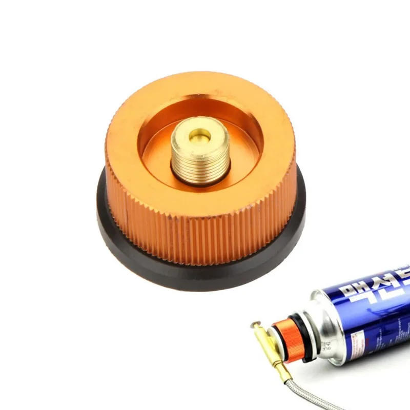 Description Picture 4 of itemOutdoor Camping Stove Gas Tank Adapter Propane Tank Adapter American Standard Adapter Gas Burner Conversion Head Camping Gear
