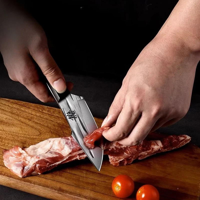 Description Picture 4 of itemXTL Special for killing pigs, bloodletting sharp knife, small vegetable knife, forged bone cutting knife