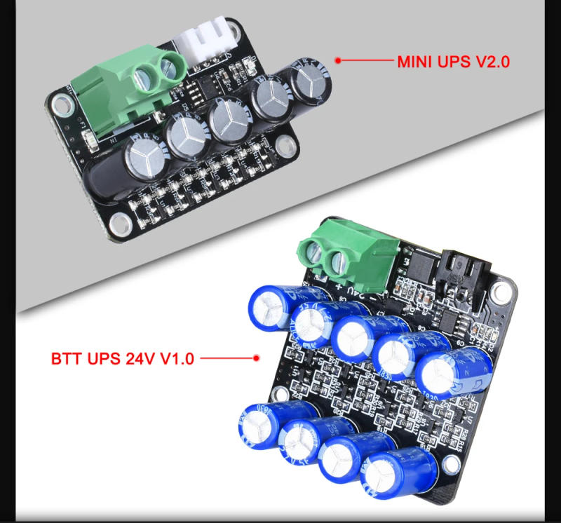 Description Picture 3 of itemBIGTREETECH BTT UPS 24V V1.0 Module Resume Printing While Power Off With Cable Sensor Auto 3D Printer Board SKR V1.4 E3 Ender3