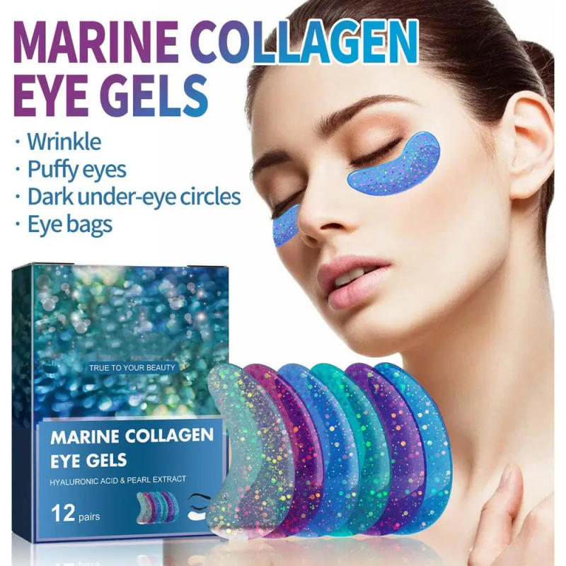 Description Picture 4 of itemEye Patches Reduce Dark Circles Eye Care Under Eye Patches Effective Convenient And Multifunctional Eye Gel Patch For Personal