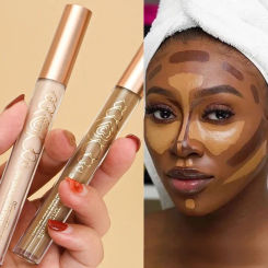 4 Colors Face Highlight & Contour Stick Oil-control Concealer Pencil Facial Highlight Corrector Pen Long Lasting Makeup Cosmetic