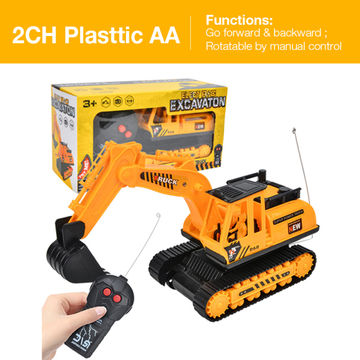 RC Excavator Bulldozer Toy