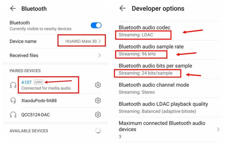 Description Picture 2 of itemHiFi Bluetooth receiver Bluetooth 5.0 digital interface csr8675 optical fiber aptx HD coaxial LDAC lossless audio