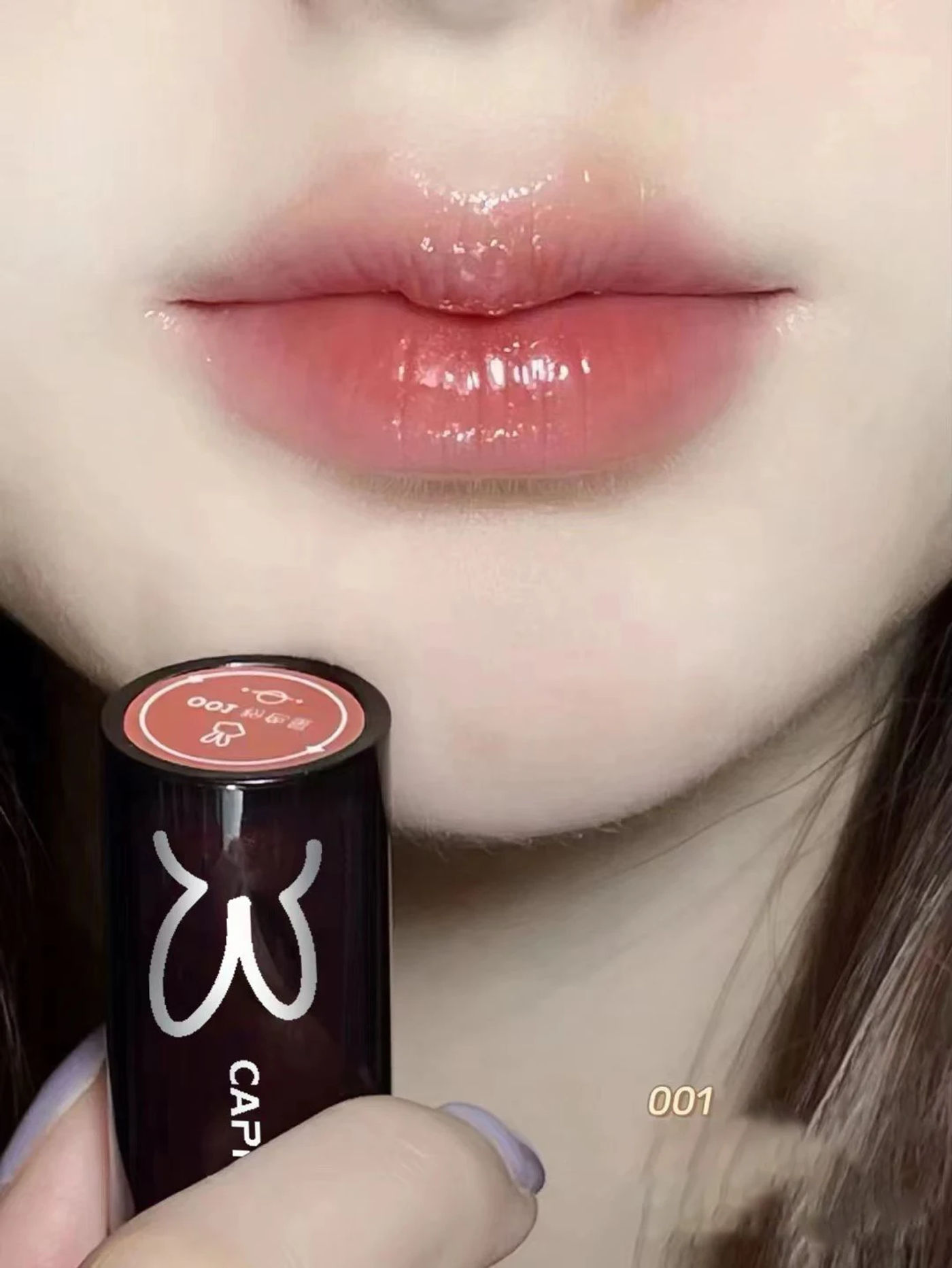 Description Picture 5 of itemFine Glitter Glass Lip Gloss Mirror Diamond Shimmer Liquid Lipstick Waterproof Pearl Jelly Transparent Lip Glaze Tint Make Up