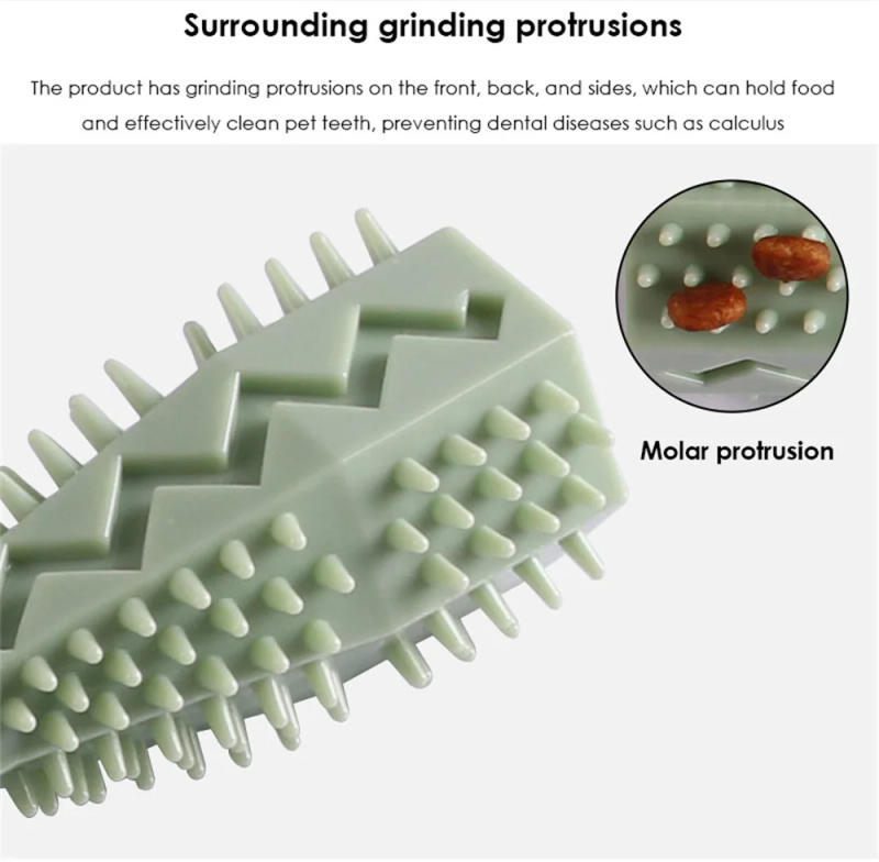 Description Picture 5 of itemPet Dog Chew Toy Soft Durable Blue Dogs Chew Toys Pet Supplies Pet Molar Teeth Cleaning Tool Play Train 40g Reduce Accumulation