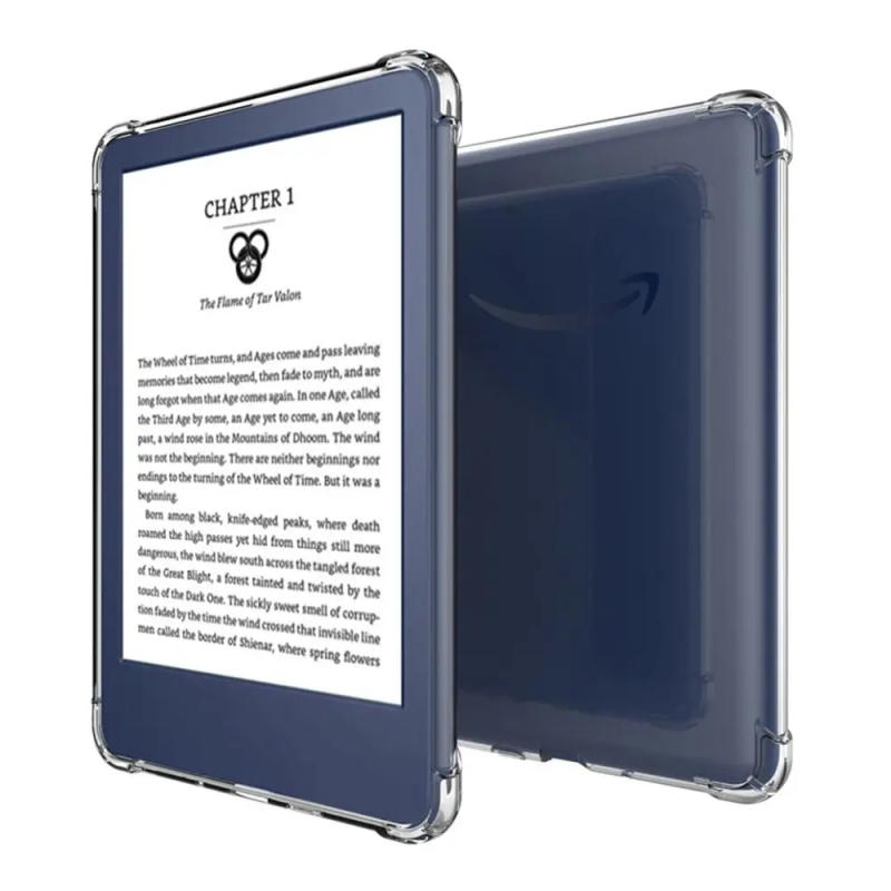 Description Picture 2 of itemTransparent TPU Silicone Back Cover Protective Shell Funda Shockproof Case For Kindle Paperwhite 5 11th Generation 2022