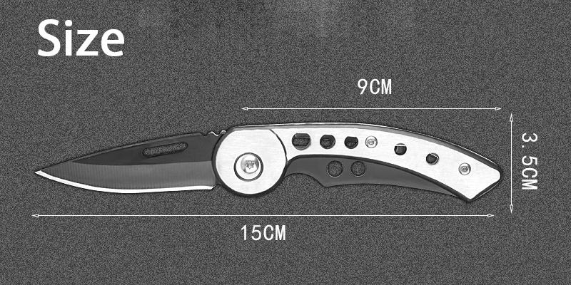 Description Picture 6 of itemClassic Exclusive Outdoor Portable Knife Multi-functional Knife for Survival in The Wild Folding Self-defense Mini Fruit Knife