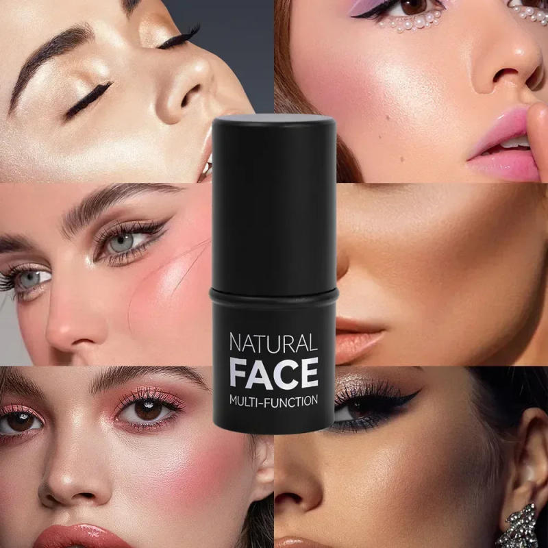 Description Picture 4 of itemWaterproof Face Liquid Contour Concealer Bronzer Sponge Stick Natural Foundation Matte Long Lasting Highlighter Beauty Cosmetics