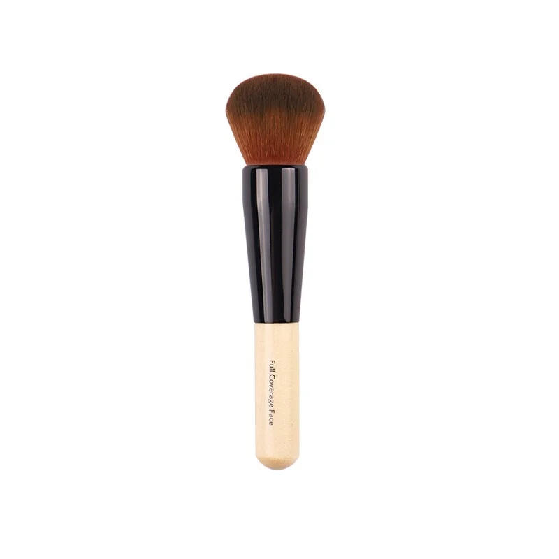 Description Picture 5 of itemLuxury Champagne Makeup Brushes Flat Top Foundation Brush Large Face Brush Repair Brush Contour Brush for Liquid Cream Powder