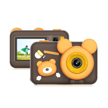 Cute Children Kids Camera Educational Toys Video Recorder Camera 2 Inch Ips HD Screen Child Camera for Children Birthday Gift