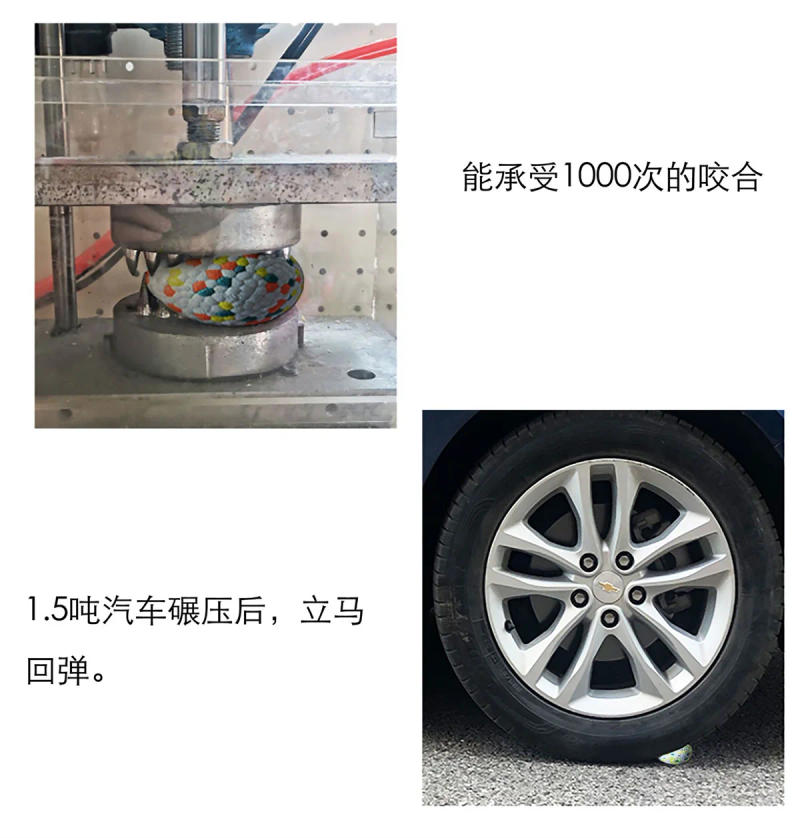 Description Picture 3 of itemPet Dog Toy Ball Light Chew Rubber Ball High Elastic Bite Resistance Interactive Throwing Flying Toys for Dogs Pet Accessories