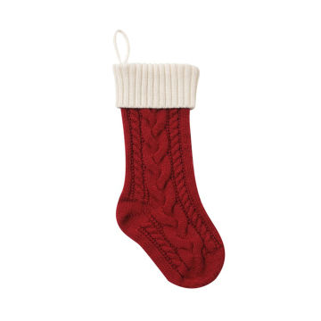 Christmas Knitting Socks for Children'S Candy Gift Bag 