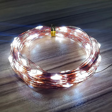 Christmas Garland with Copper Wire 2 Meters 20 Led Lights Usb 