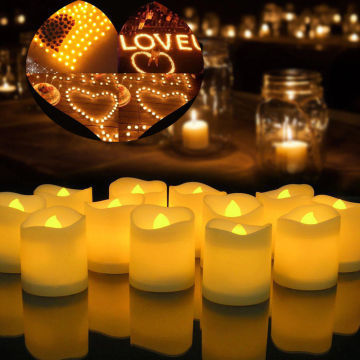 Flameless LED Candle with Battery Powered and Dropship 12/24Pcs 