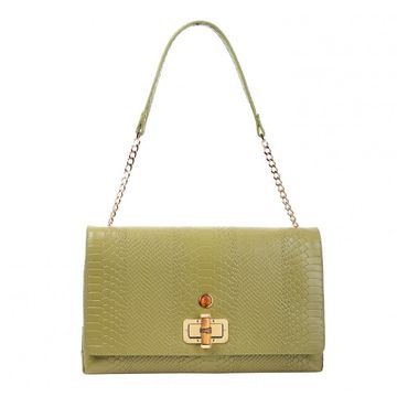 SAINT-TROPEZ OLIVE women's leather bag