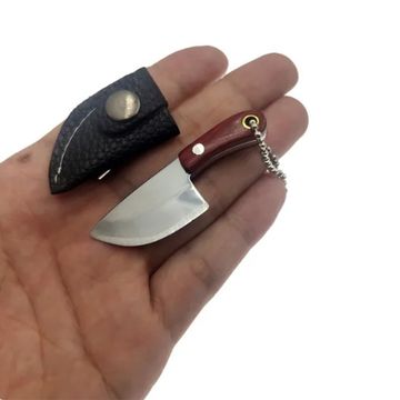 Mini EDC Keychain Knife: Swayboo Portable Fixed Blade Cutter with Real Letter Knife Pattern