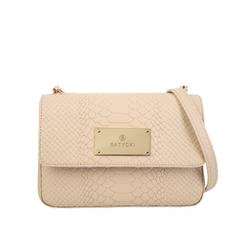 Ladies' leather bag ELLE ECRU