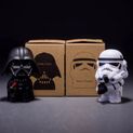 10cm 2pcs/lot Cute Star War Darth Vader & STORM TROOPER Kawaii Action Figure Toys