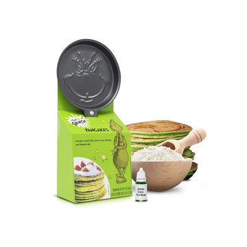 Dr Seuss The Grinch Pancake Mix and Pan Gift Set