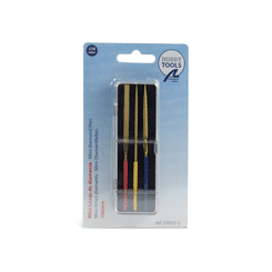 Set of 3 Mini Diamond Files Size 100 mm