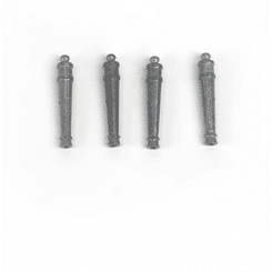 ﻿Cannon Diam. 6 x 35 mm (4 Units)