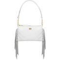 POSSY FLOTER WHITE leather bag for women