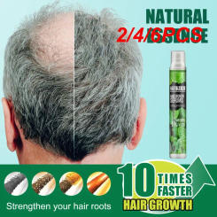 2/4/6PCS Fast Grow Strengthen Hair Follicles Hair Growth Spray Long-lasting Results Effective Hair Repair Hair Growth