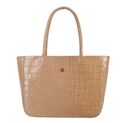 Women's leather handbag CARICA CAMEL