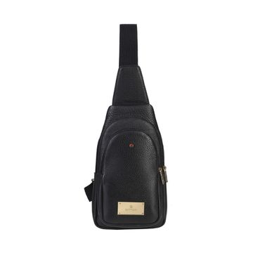 Women's leather bag ALLEGRA floter black