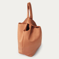 SATIN BAG AMBER