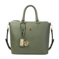 Leather handbag HERRA NAPA OLIVE