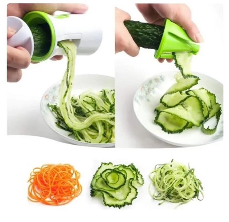 Description Picture 6 of itemHeavy Duty Vegetable Spiralizer Slicer - Create Zucchini Pasta, Noodle, and Spaghetti with Ease