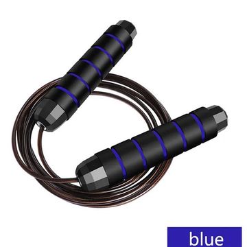 Rapid Speed Steel Wire Jump Rope, Adjustable Skipping Rope for High-Intensity Fitness Workouts, Training, and Home Sports Equipment