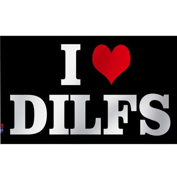 I Love Dilfs Flag I Heart Dilfs Flags 3x5 Ft