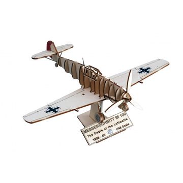 Wooden Model Fighter: Messerschmitt BF 109 1/48