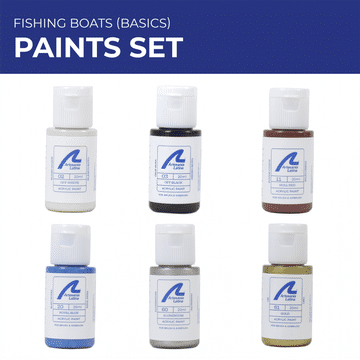 Paints Set for Ship Models: Fishing Boats (Basic)