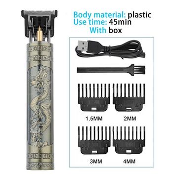 Hot Sale Vintage T9 Electric Cordless Hair Cutting Machine - Professional Hair Barber Trimmer for Men