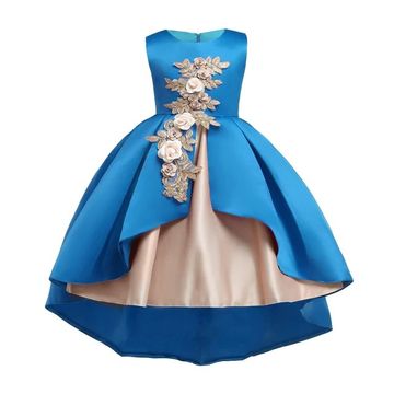 Fancy Kids Pageant Dresses Little Girls Carnival Wedding Party Dress