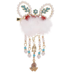 Chinese Style Hair Clip New Year Girl Hair Pin Girls Hair Styling Accessories