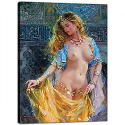 Wall Art Pictures for Living Room Vintage Abstract