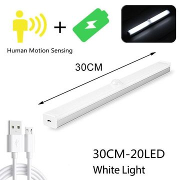 20cm/30cm PIR Motion Sensor Wireless LED Night Lamp