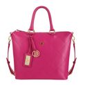 Leather handbag HERRA NAPA FUCHSIA